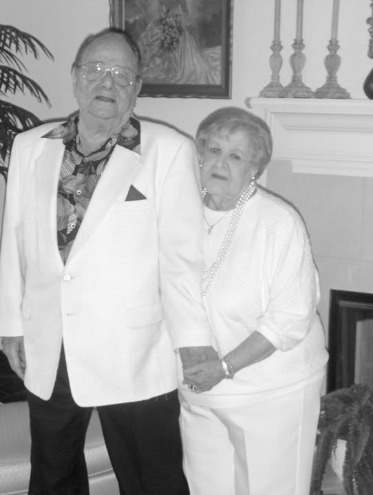 Nadine and Vincent Anthony Jr. standing together