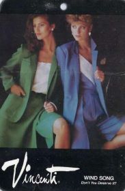 Vincenti linen sportswear advertisement